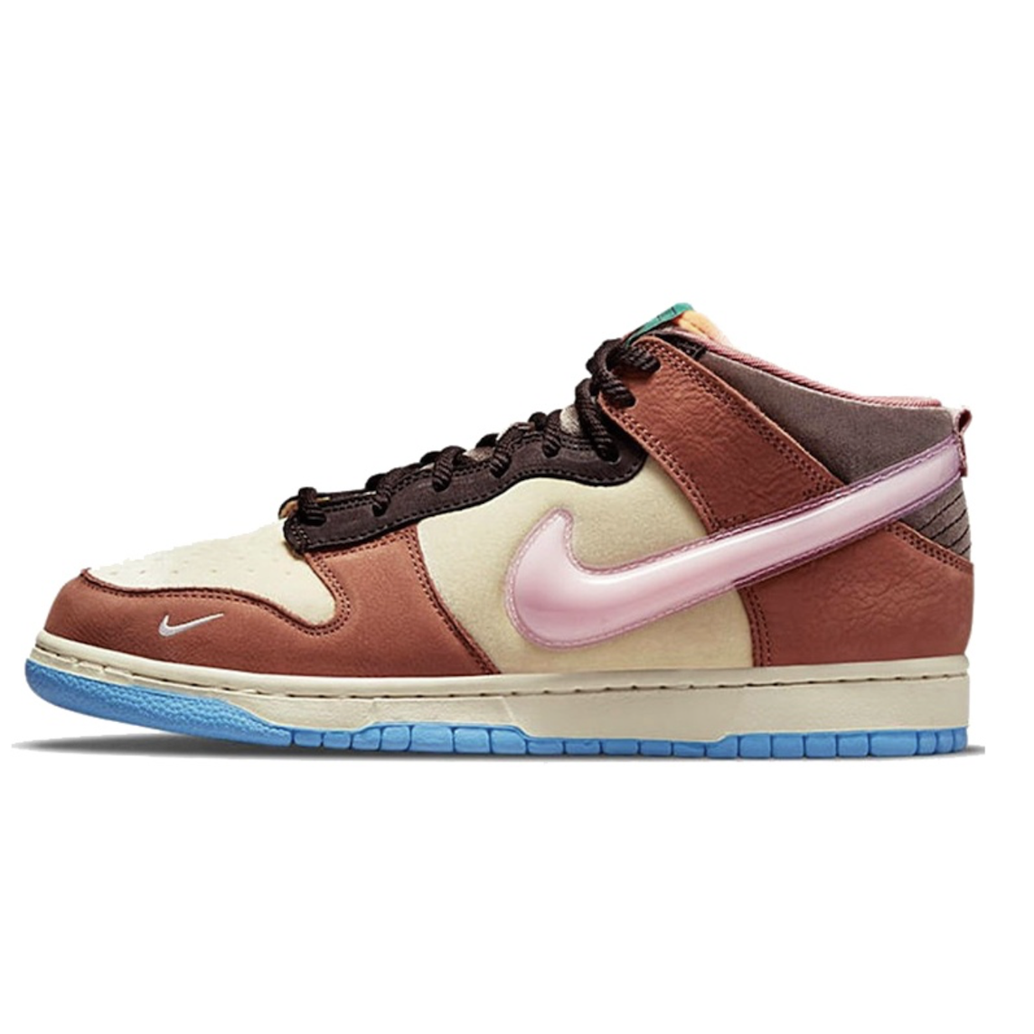 Nike Dunk Mid 'Chocolate Milk' — view 1