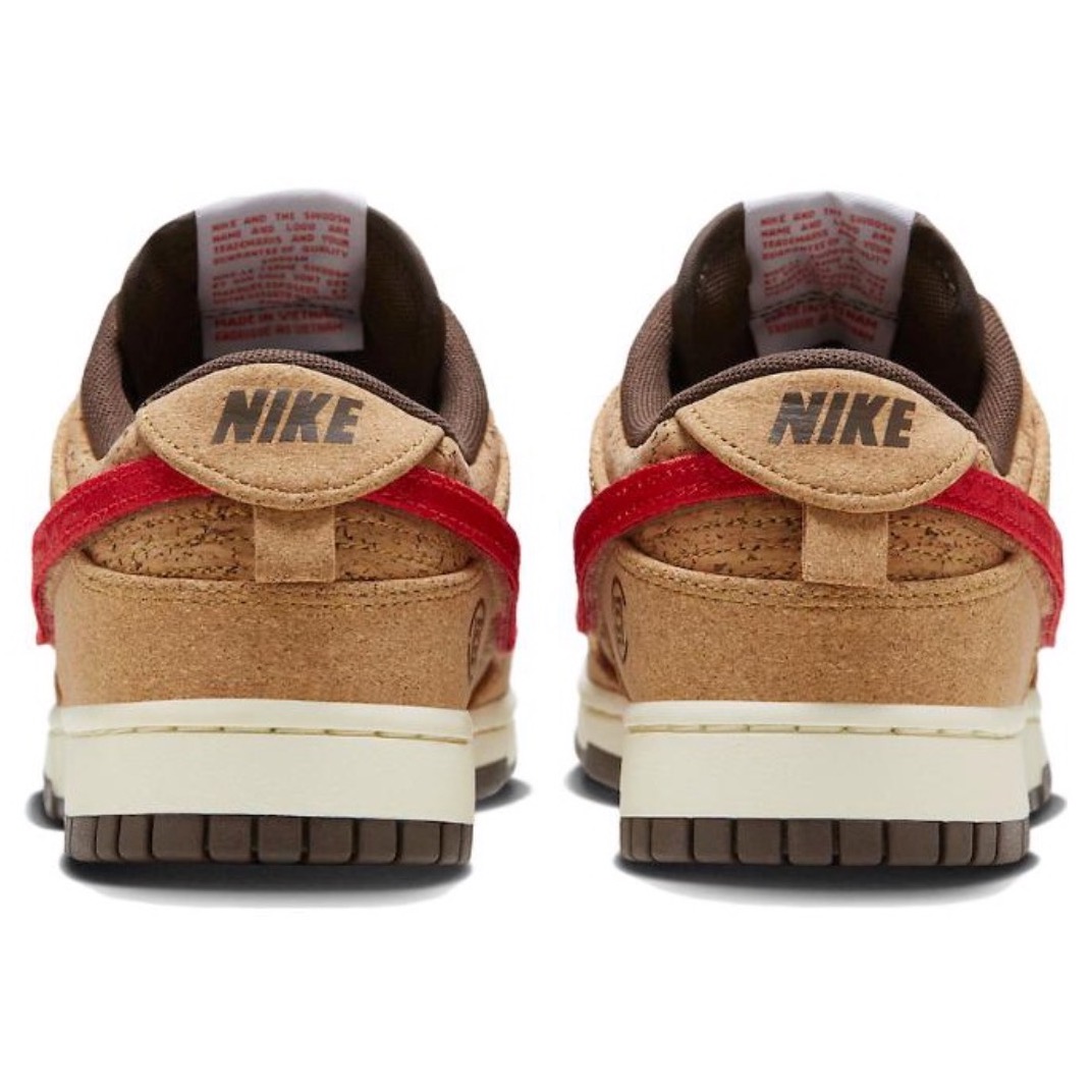 CLOT × Nike Dunk Low "Cork" — view 1
